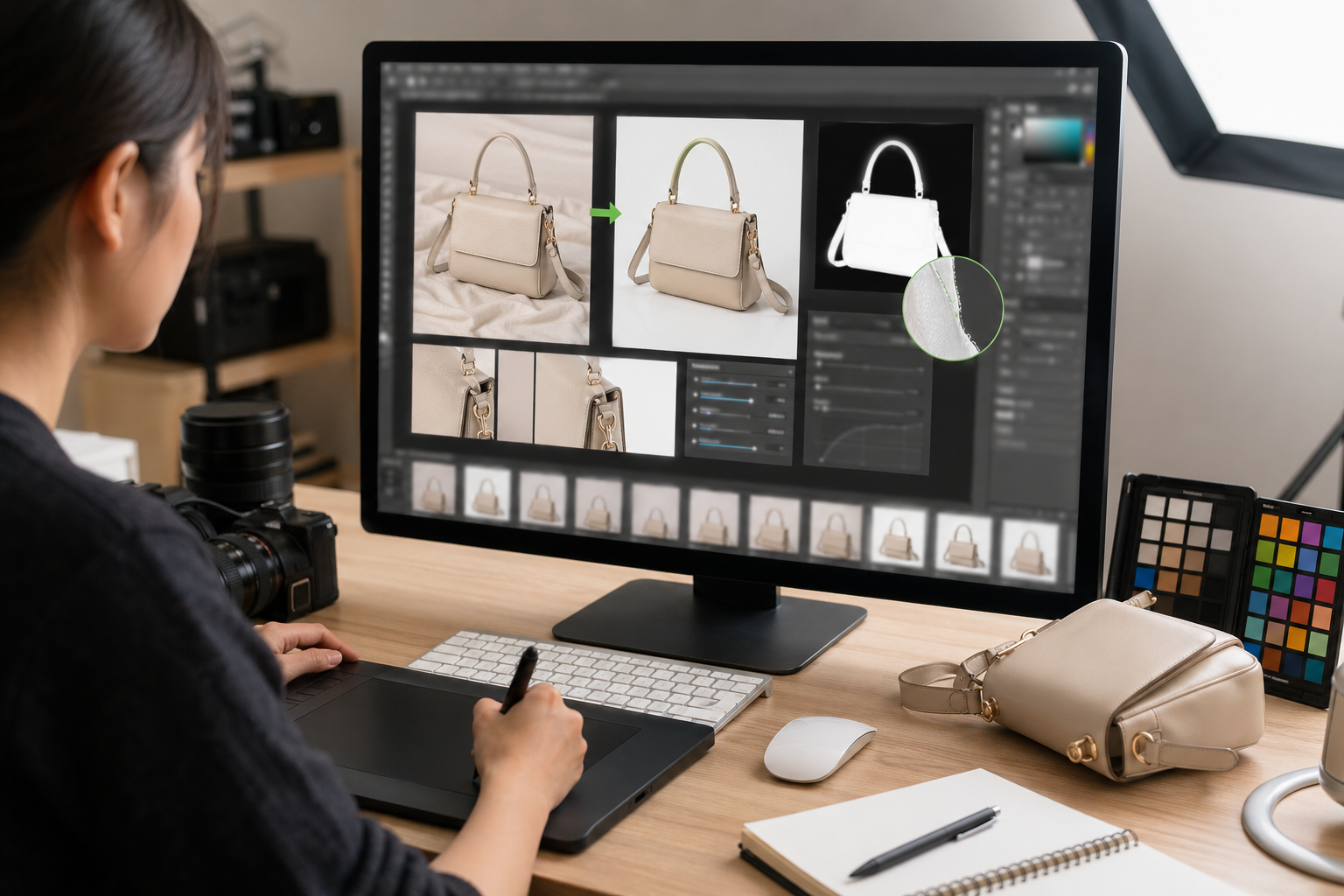 实战场景：三类高频 Photoshop AI修图案例 步骤演示，使用 Photoshop修图