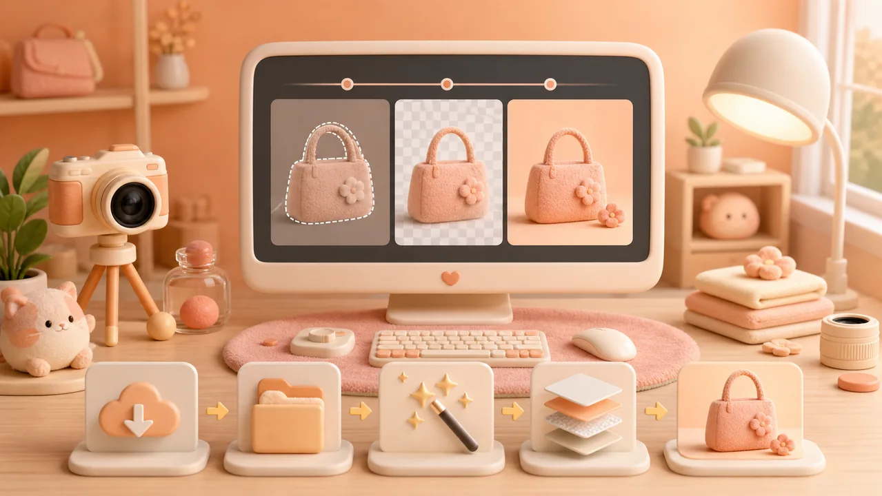 智能抠图插件 配合 Photoshop 完成核心操作步骤：从安装到出图
