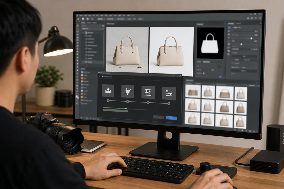 插件安装配置 PS 插件安装配置步骤（以 PS AI Plugin 为例） 实操截图
